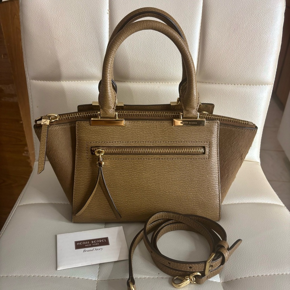 Henri Bendel Mini Gotham Calf Hair